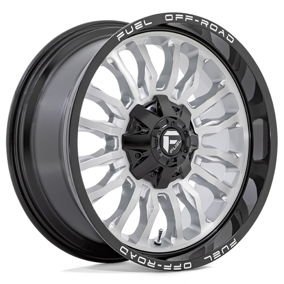 Fuel Arc D798 in Brushed Silver (Gloss Black Lip)