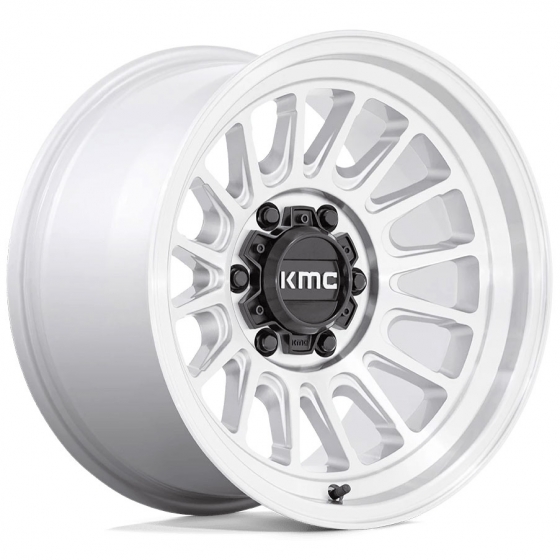 KMC KM724 Impact OL in Silver Machined