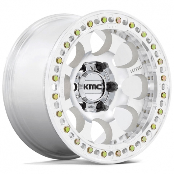 KMC KM237 Riot (BL) in Machined Clear Coat