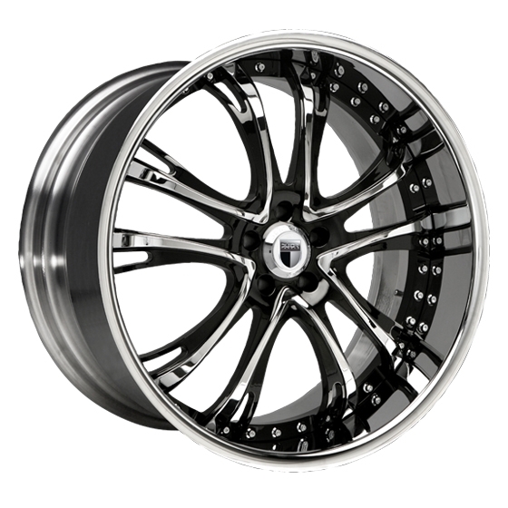 Duior DF-311 in Chrome (Black Accent)