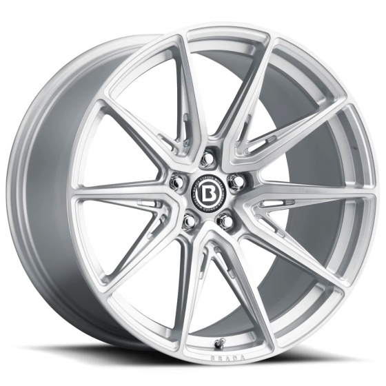 Brada CX2 in Silver Brushed