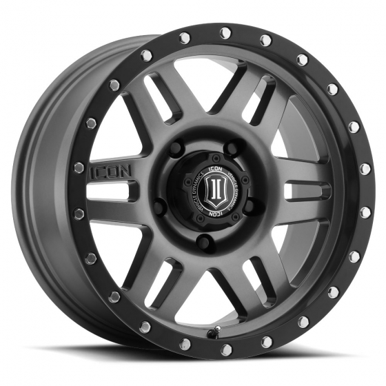 Icon Six Speed in Gunmetal (Black Ring)