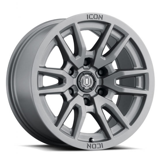 Icon Vector 6 in Titanium