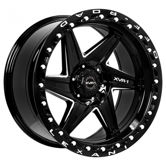 Lexani Off-Road Karma-6 in Gloss Black Milled