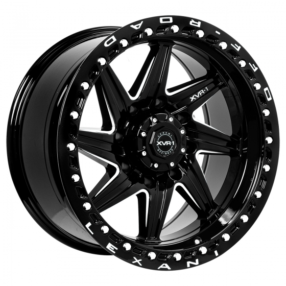 Lexani Off-Road Karma-8 in Gloss Black Milled