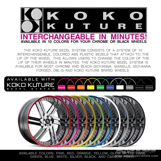 Koko Kuture Bezel System in 10 Colors (Available)