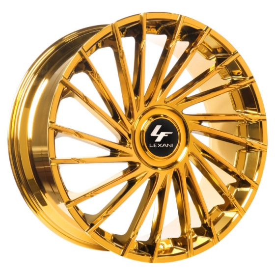 Lexani Wraith XL-C in Chrome (Gold Tint)