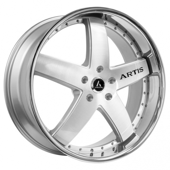 Artis Booya in Silver Machined (SS Chrome Lip)