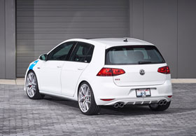 Volkswagen GTI Project equipped with H&R Coil Overs